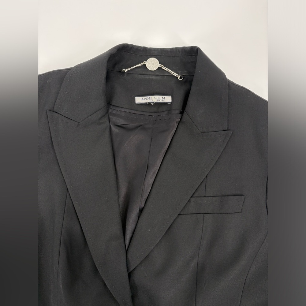 Anne Klein Black Womens Blazer (B53) - Picture 7 of 10